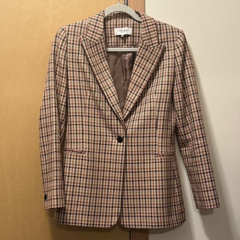 Reiss Single Button Taylor Blazer Size 4